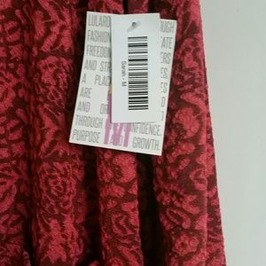 Lularoe. Sarah. Medium. Deep Orange
